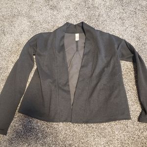 Ivivva dark grey cardigan sweater